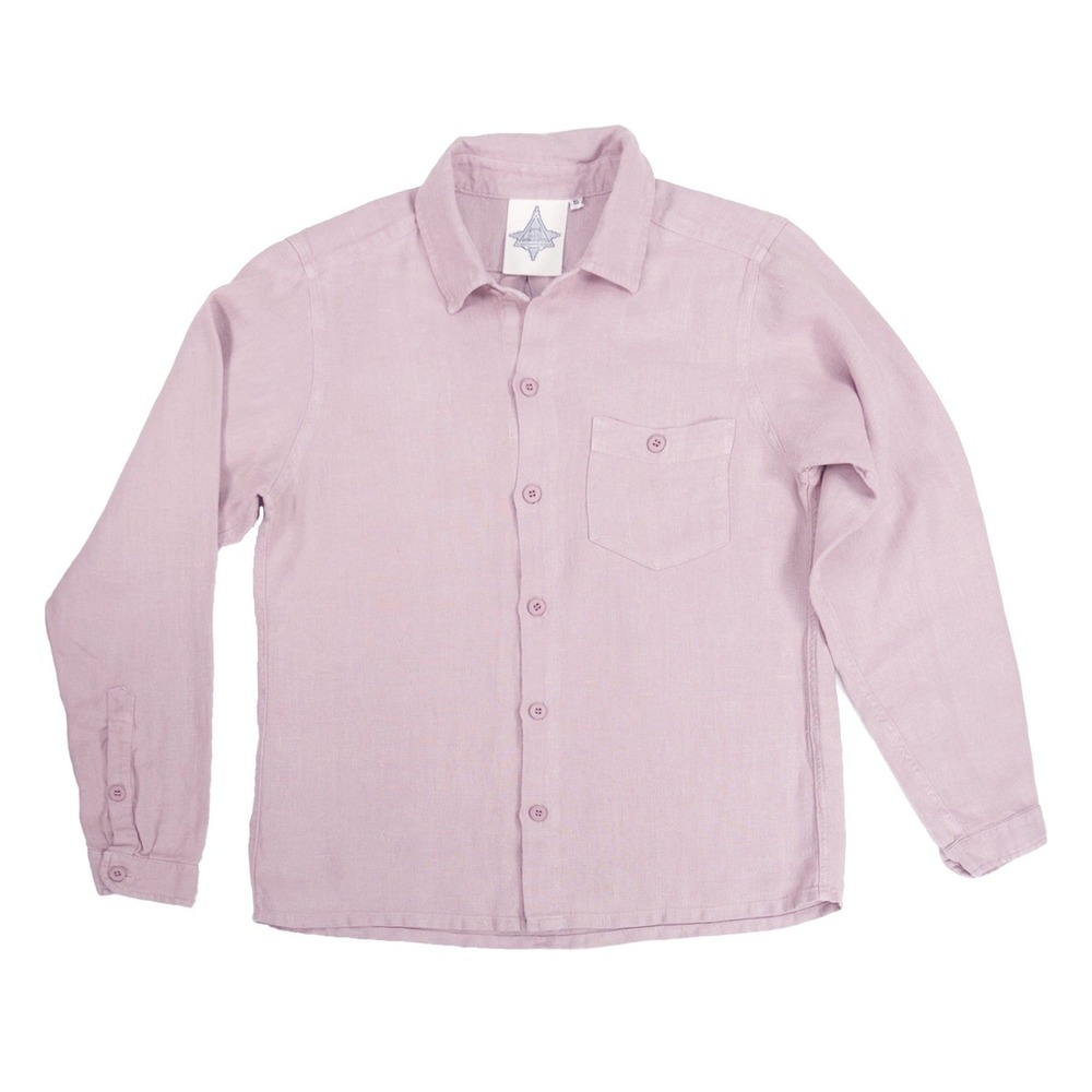 JUNGMAVEN Lassen Chore Coat Quartz Pink HEMP Linen Organic XS Mens Medium Womens